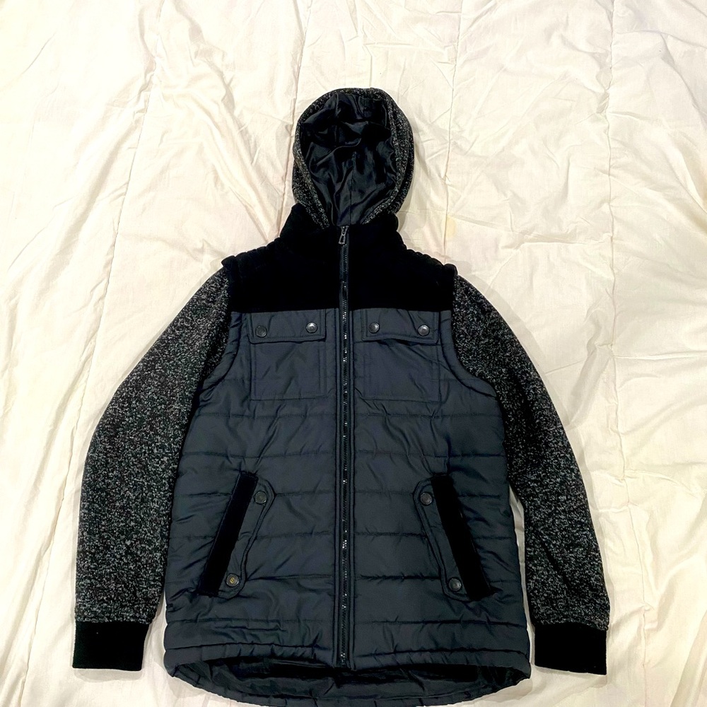Distortion comfortable jacket for winter